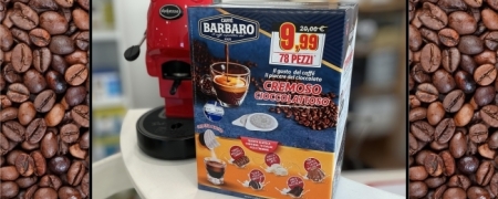 Prova una Novit� | 70 cialde Barbaro Blu + 8 Cremine assortite